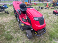 Countax C60 ride on mower, fitted Kawasaki twin cylinder engine, hydrostatic drive, runs and drives but not serviced