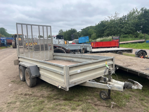 Indespension 3.5T plant trailer, 2008, approx 12x6
