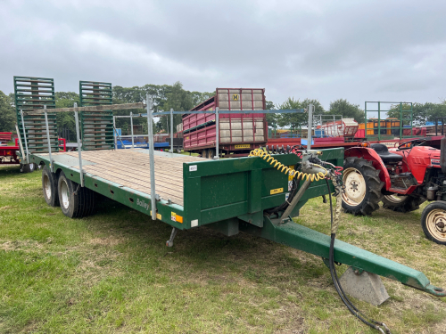 Bailey 15T low loader trailer, 2018