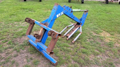 Primex bale grab, David Brown brackets