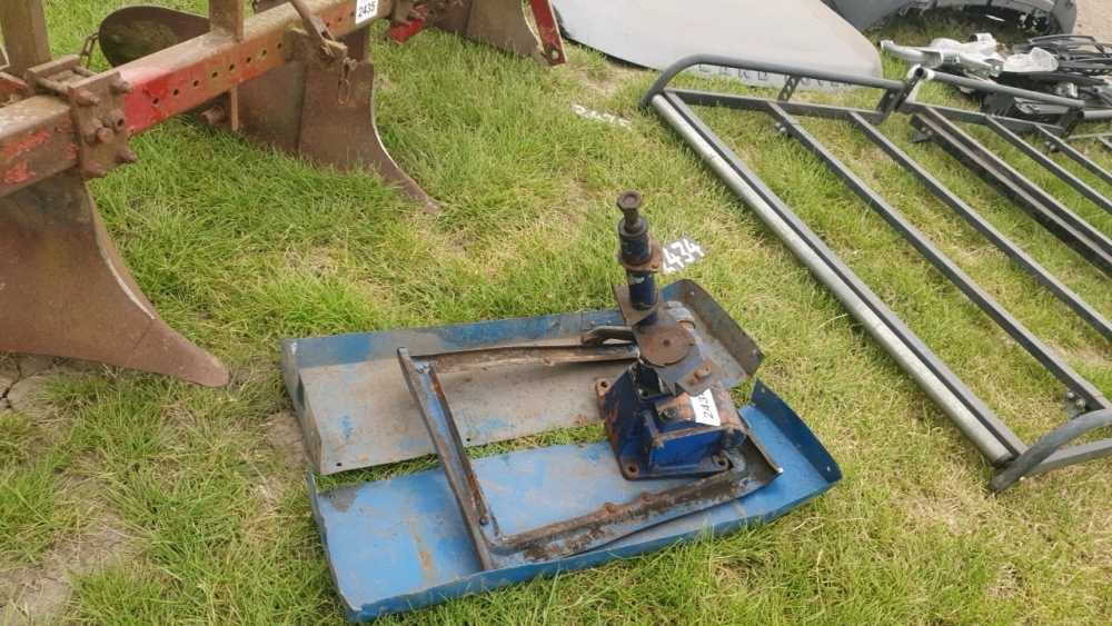 Leyland/Nuffield tractor spares York Machinery Sale (hedgers, buckets