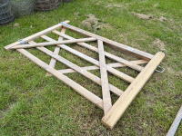 6ft wooden field gate