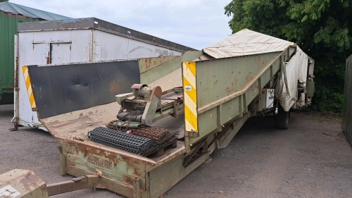 Herbert potato grader inc soil elevator