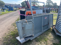 Ritchie Combi Clamp sheep system c/w lead up ramp, good condition