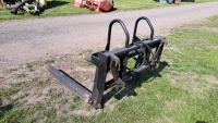 Quicke Flexibal bale handler/bale spike, Euro brackets