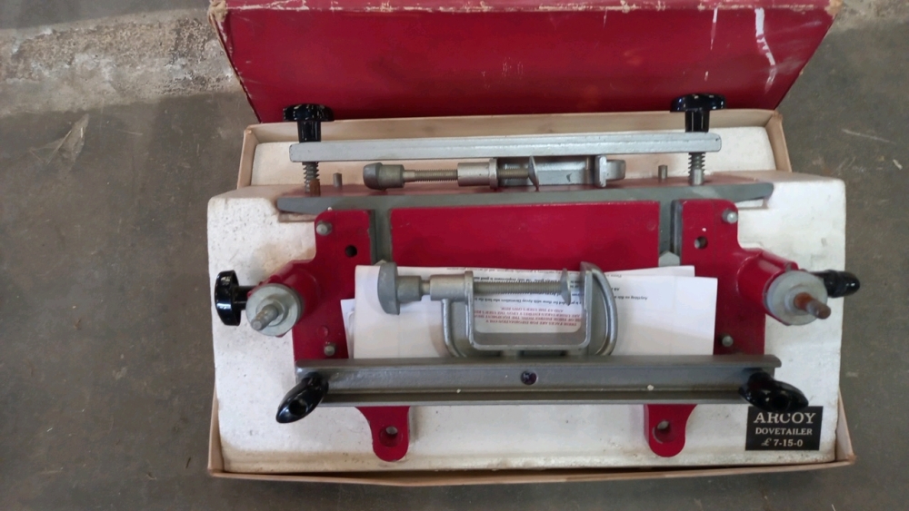 Arcoy dovetail jig, 1960s | June timed online auction - Household and ...