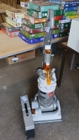 Upright Dyson DC14 vacuum with attachments plus unopened car cleaning kit