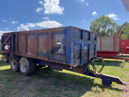 Ken Wootton 10T tipping trailer with hydraulic tailgate 1996