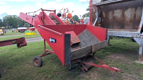 Tong 24" hopper and elevator