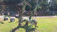 Westmac 680H 6-row rotor tedder and PTO