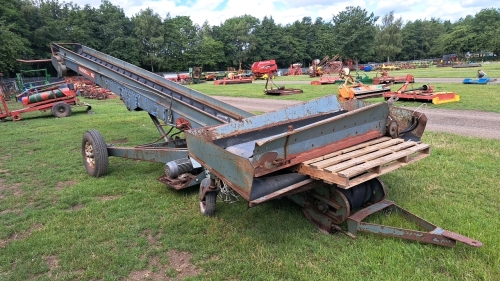 Russell 90 elevator with swivel head