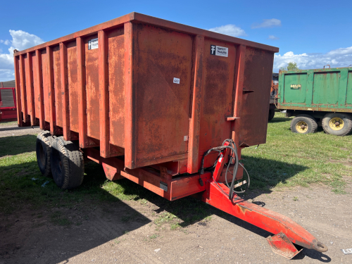 Triffitt 8T twin axle corn trailer 1985