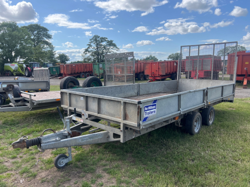 Ifor Williams LM166G/B 16ft beavertail trailer, 3500kg, June 2004