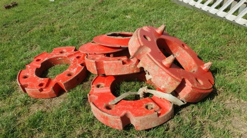 Fendt rear wheel weights