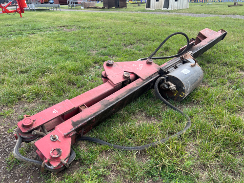 Rayson hydraulic post knocker for mini digger