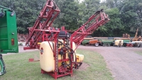 Hardi 12m crop sprayer, hydraulic lift and unfold, gwo, electric control box in office