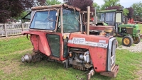 Massey Ferguson 590 turbo skid unit tractor