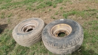 2 x wheels and tyres