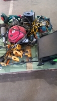 Pallet of electrical tools, spares or repair