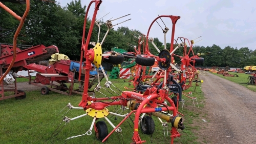 Pottinger HIT 540N 4-rotor tedder, 2010