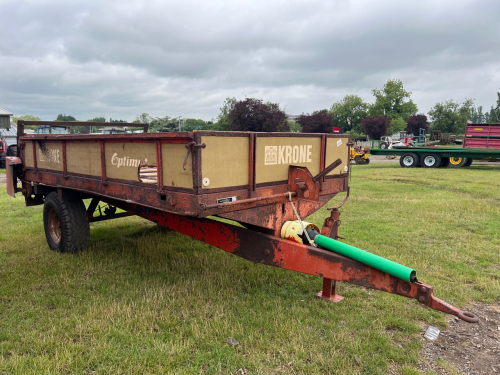 1988 Krone Optimat 4T muck spreader