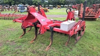 Weaving Sub Disc II cultivator, 7 leg single discs, Gutler packer, 2017