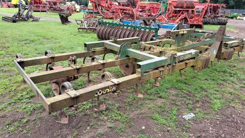 Cousins 6m heavy duty spring tine folding cultivator
