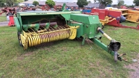 John Deere 456A conventional baler, gwo