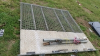 Genuine Ifor Williams Rear Full Width Loading Ramp with X2 Corner Posts, X2 Springs, Bolts & Hinges