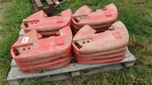 16 McCormick front weights