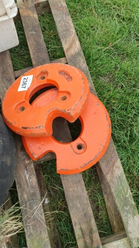 Kubota wheel weights