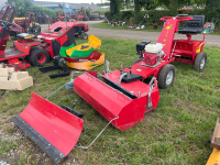 GOS 1010 ride on sweeper/snow plough/gritter, gwo