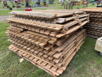 25 x treated timber fence panels approx 1.7m x 1.8m