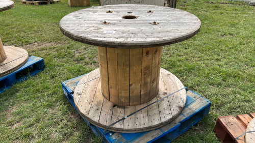 4' x 3' Wood YoYo cable drums