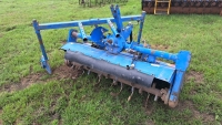 Iseki ANR 13 compact tractor rotavator, with PTO & spares
