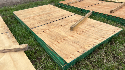 Timber approx 96” x 48” x 0.75”
