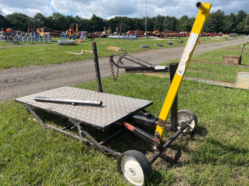 Sheep trimming stand