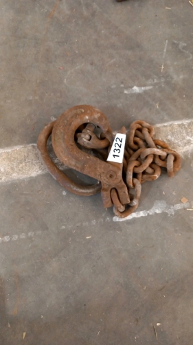 Heavy duty lifting/towing chain