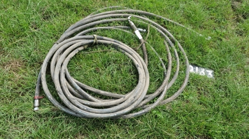Oil pipes to fig JCB 536