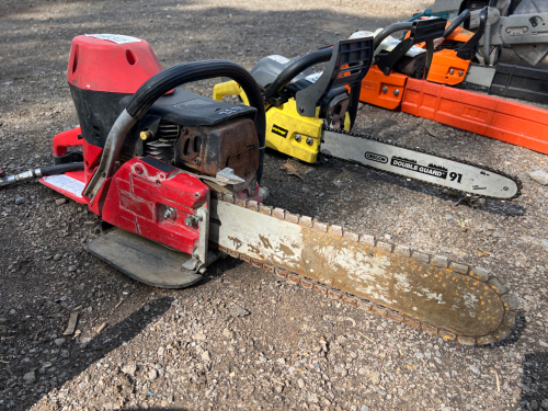 ICS brick cutting chainsaw