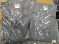 Postman blue non branded new overalls, various sizes - Approx 120 BRAND NEW