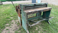 Edwards sheet metal guillotine 4ft x 16 gauge