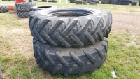 Pair 18.4/38 Stocks dual wheels