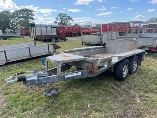 Ifor Williams 8x4 plant trailer