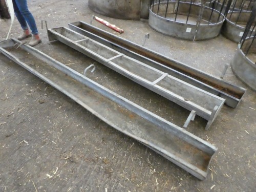 3 sheep troughs