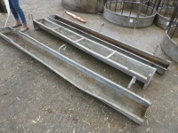 3 sheep troughs