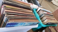 2 x tubs of various genre LPs (over 120 albums)