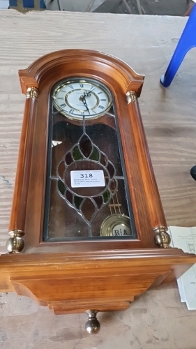 Pendulum wall clock, President Westminster chime
