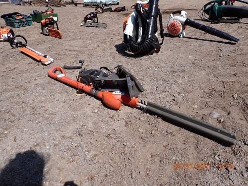 Flymo Sabre battery hedgecutter