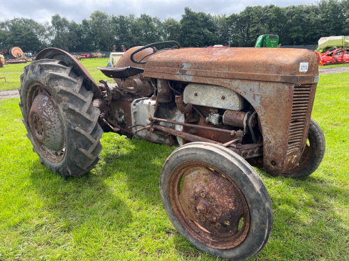 Grey Ferguson petrol paraffin tractor full restoration needed barn stored